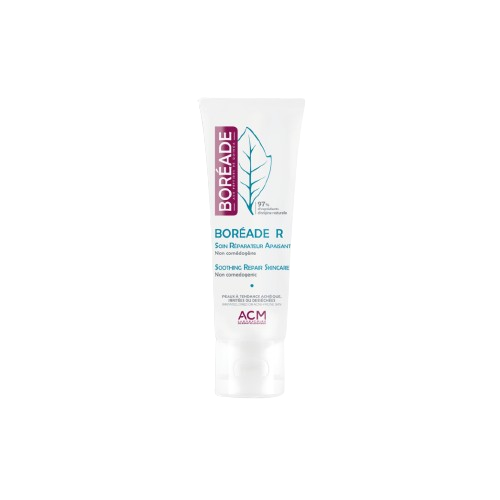 A tube of Boreade R cream with the branding and product information displayed on the packaging.
