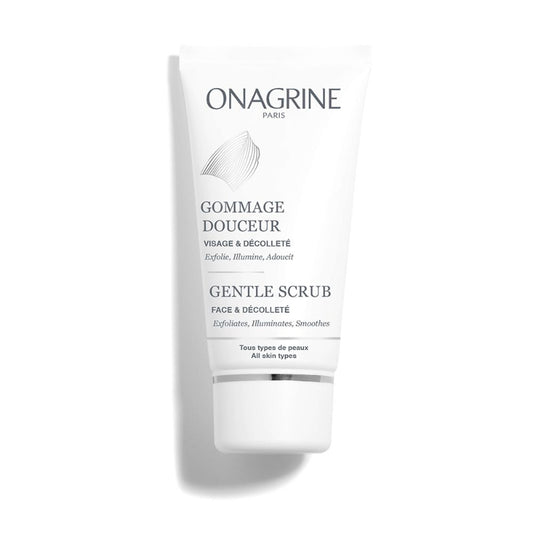 Onagrine Gentle Scrub packaging on a white background