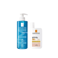 La roche posay Effaclar Purifying Foaming Gel + La roche posay Anthelios UVMUNE 400 Tinted Bundle
