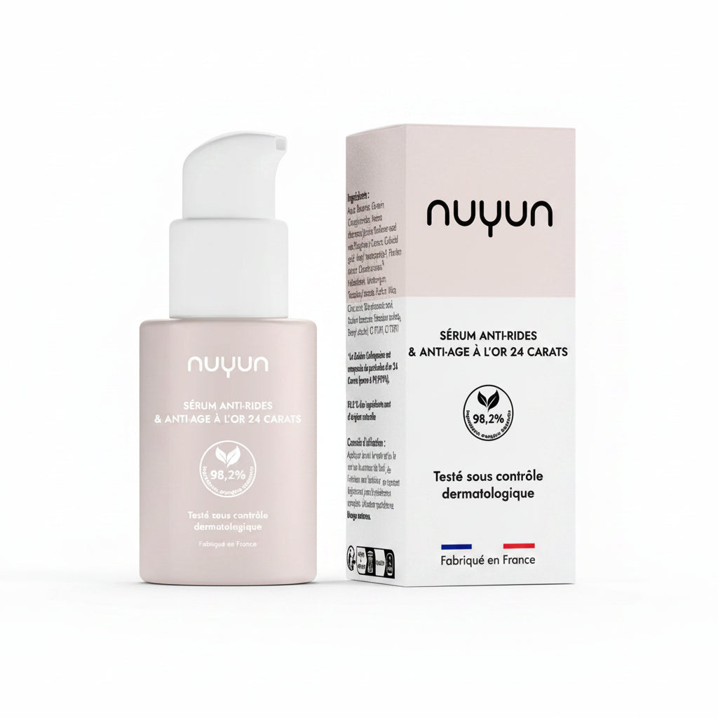 Nuyun Anti-Wrinkle & Anti-Aging Serum with 24 Carat Gold
