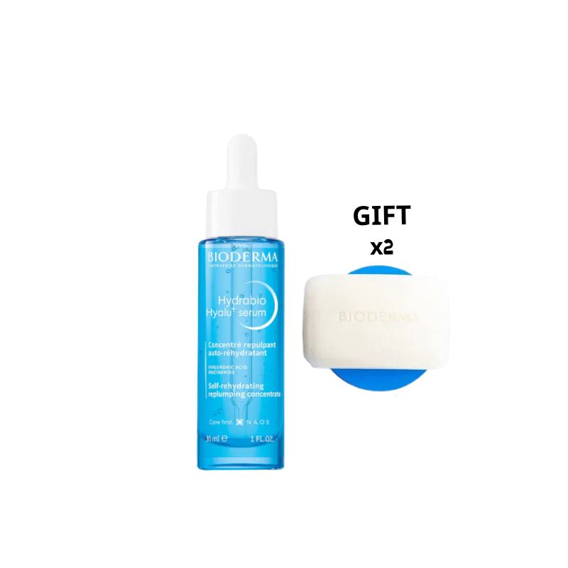 Bioderma Hydrabio Hyalu+ Serum 30ml+Free Gift