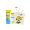 Garnier Super UV Cooling Gel + Invisible Serum Vitamin C Sunscreen Duo Bundle + Free Tote