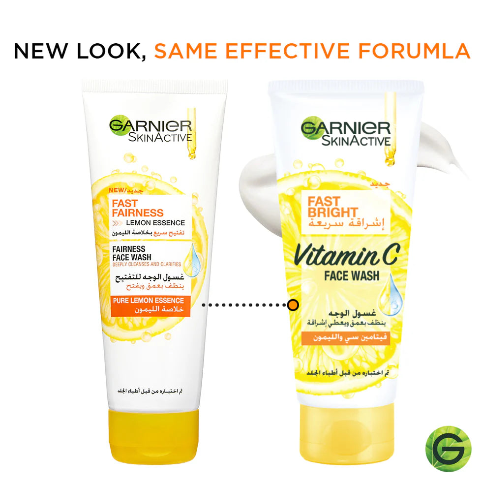 Garnier Skin Active Fast Bright Face Wash 100 ml