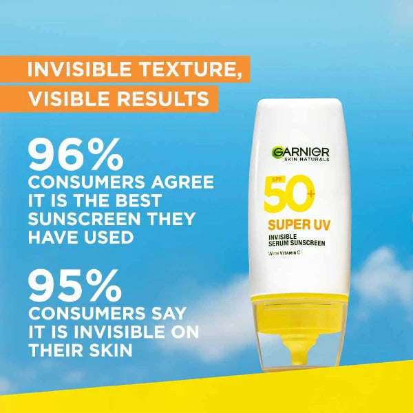 Garnier Super UV Invisible Serum Sunscreen