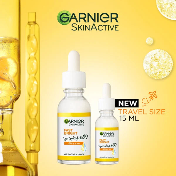Garnier Skin Active Fast Bright Vitamin C + Niacinamide 30x Brightening Booster Day Serum