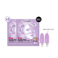 L’Oréal Paris Revitalift Glass Skin Hydrogel Glow Mask Duo Bundle + Free Hair Clips