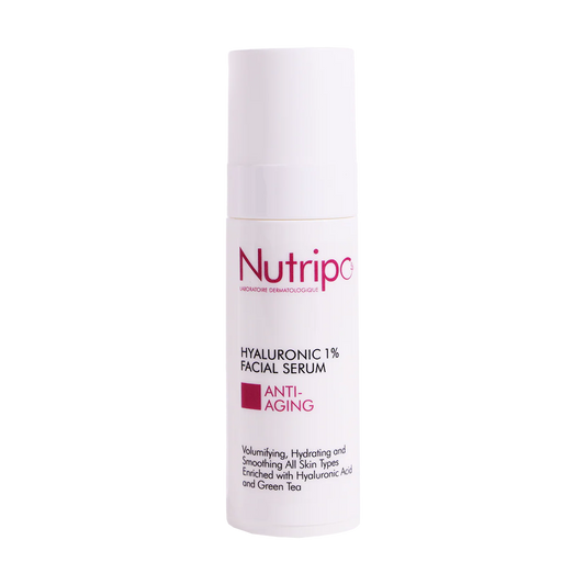 Nutripa Hyaluronic 1% Facial Serum bottle on a white background