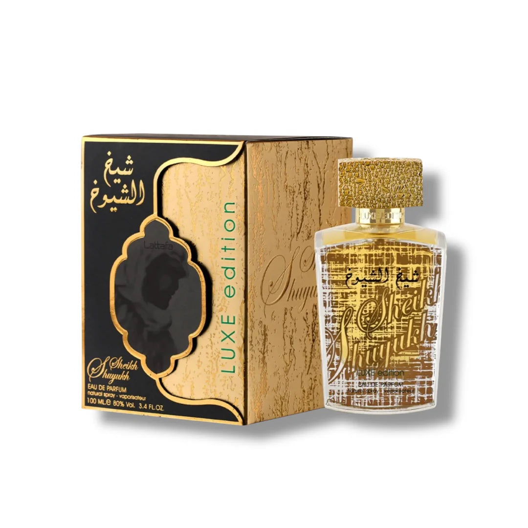Lattafa Sheikh Al Shuyukh Luxe Edition for Unisex – Lancôme Oud Bouquet Clone