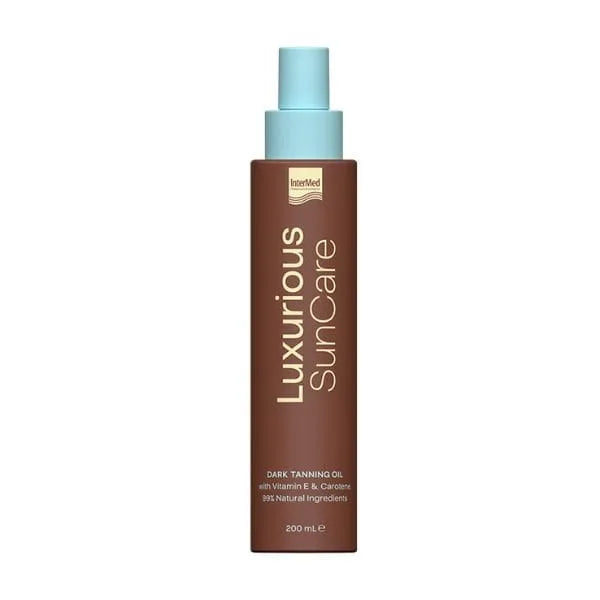 Intermed Luxurious Sun Care Dark Tanning Oil 200 ml