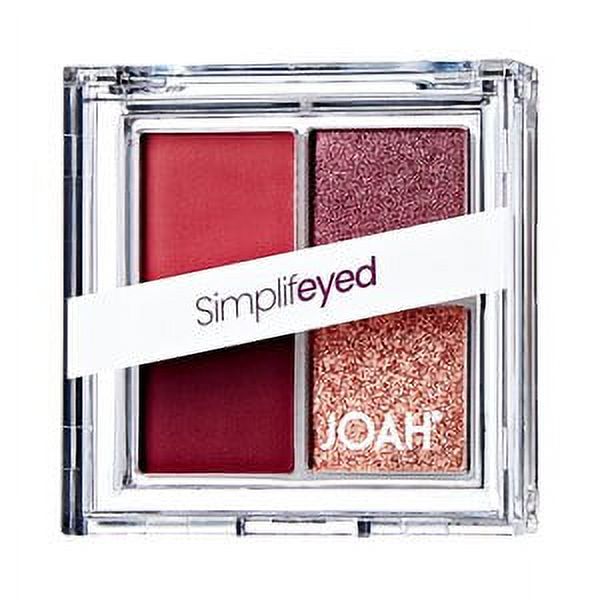 JOAH Simplifeyed Eyeshadow Palette Neutral Shimmer Matte Duo