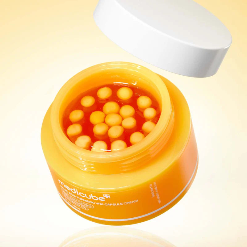 MEDICUBE Kojic Acid Turmeric Vita Capsule Cream