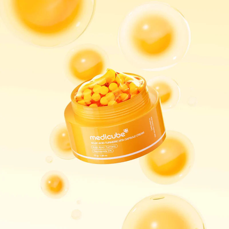 MEDICUBE Kojic Acid Turmeric Vita Capsule Cream