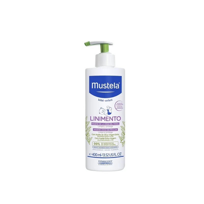 Mustela Liniment Diaper Change Cleanser 400ml