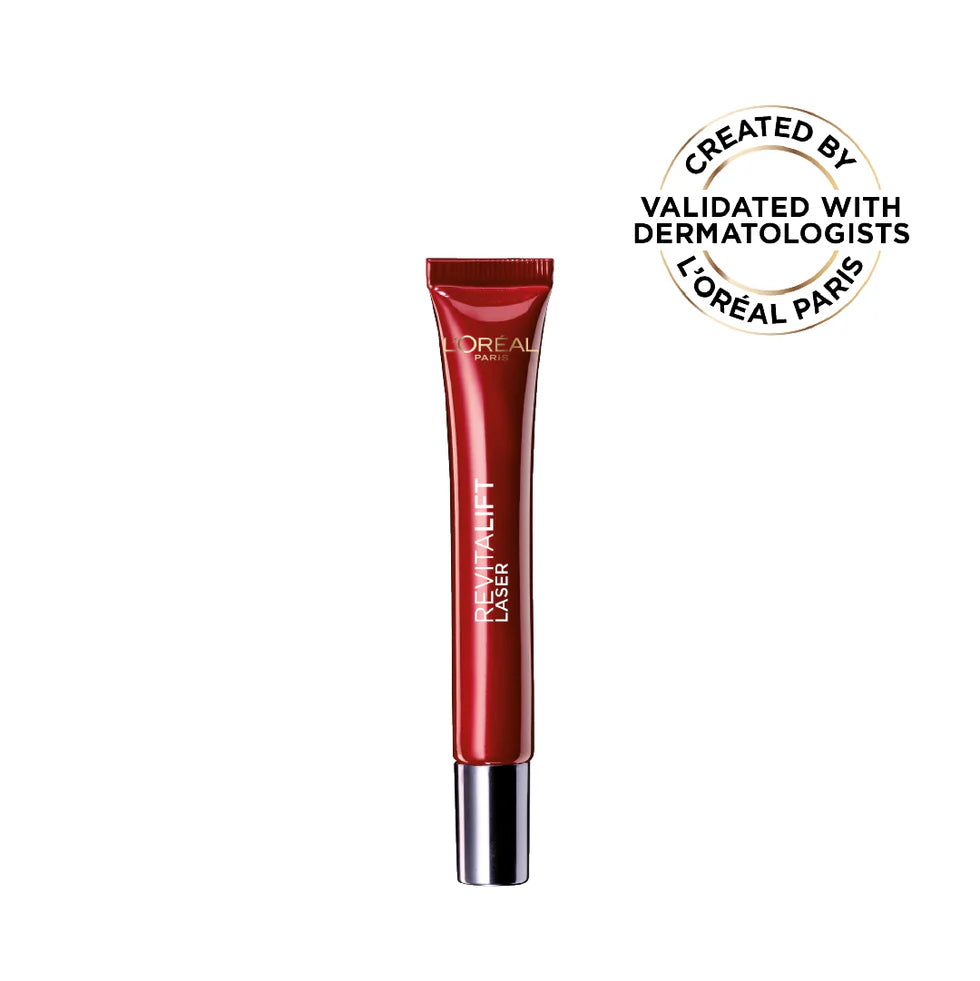 L’Oréal Paris Revitalift Laser, Triple Action Anti-Aging Eye Cream, with Pro-Retinol, 15ml
