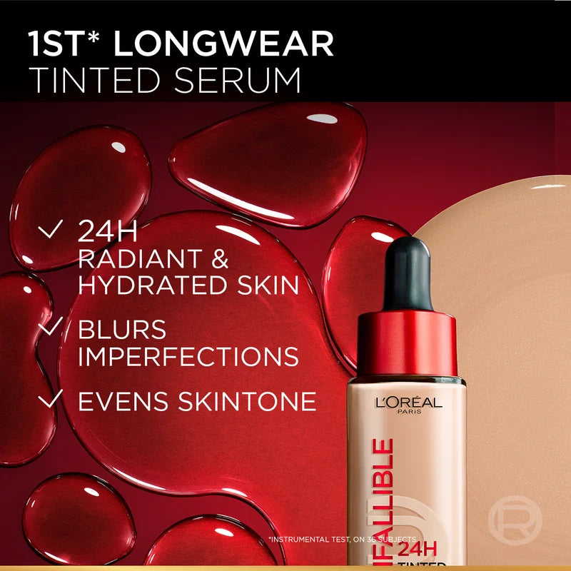 L'Oréal Paris Infallible 24H Tinted Serum 30ml — L'Oréal Paris Tinted Serum, view 4