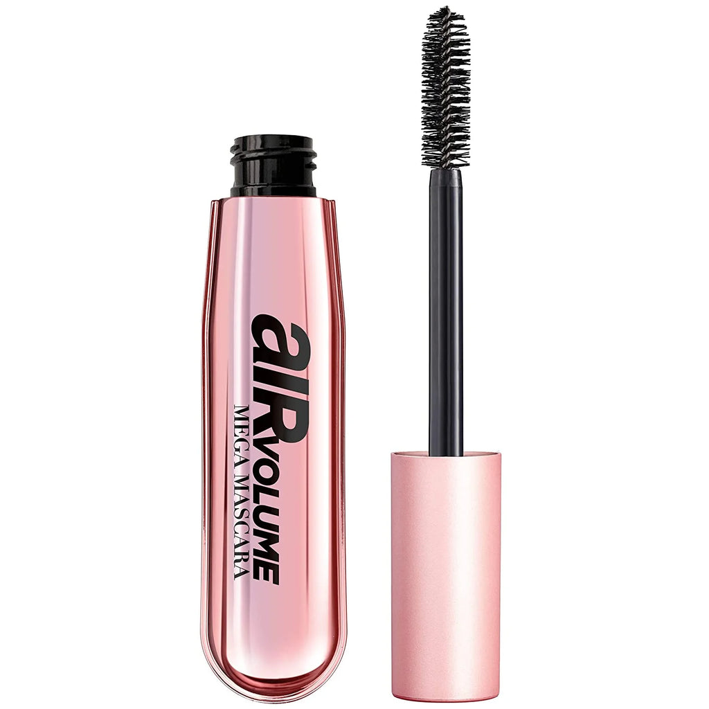 L’Oréal Paris Air Volume Mega Mascara Washable, Air Whipped Formula Lasting Up To 24H- Lightweight