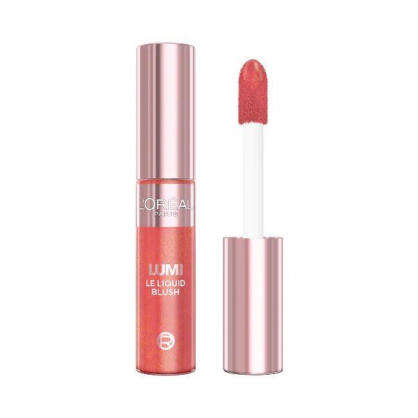 L'Oréal Paris Lumi Le Liquid Blush with a Glowy Radiant Natural Blush Finish, Weightless and Buildable