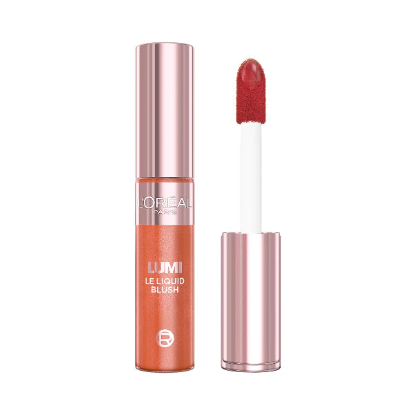 L'Oréal Paris Lumi Le Liquid Blush with a Glowy Radiant Natural Blush Finish, Weightless and Buildable