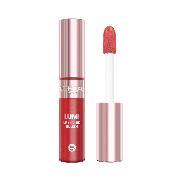 L'Oréal Paris Lumi Le Liquid Blush with a Glowy Radiant Natural Blush Finish, Weightless and Buildable