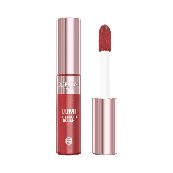 L'Oréal Paris Lumi Le Liquid Blush with a Glowy Radiant Natural Blush Finish, Weightless and Buildable