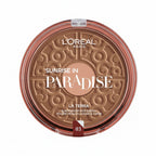 L'Oreal Paris bronzer compact with decorative design on a white background