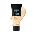 Maybelline Fit Me Matte Poreless Liquid Foundation Ideal For Normal To Oily Skin