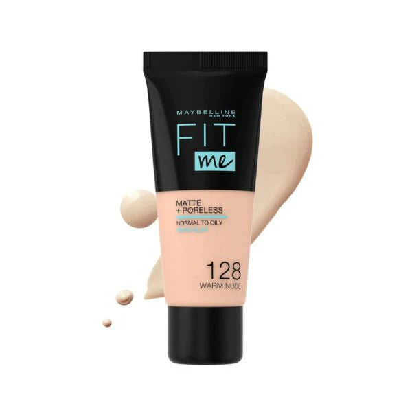 Maybelline Fit Me Matte Poreless Liquid Foundation Ideal For Normal To Oily Skin
