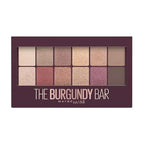 Maybelline The Burgundy Bar Eyeshadow Palette- Features 12 Expertly Curated Shades