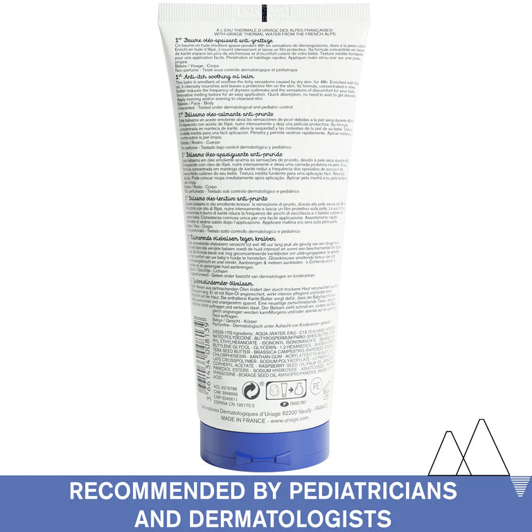 Uriage Baby 1st Skincare - 1st Anti-Itch Soothing Oil Balm