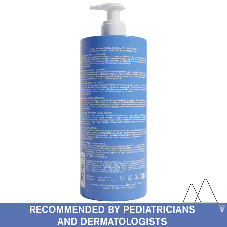 Uriage Baby 1st Cleansing Cream - Face, Body, Scalp