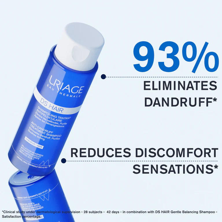 Uriage D.S. Hair Anti-Dandruff Treatment Shampoo - Moderate Dandruff & Irritated Scalp