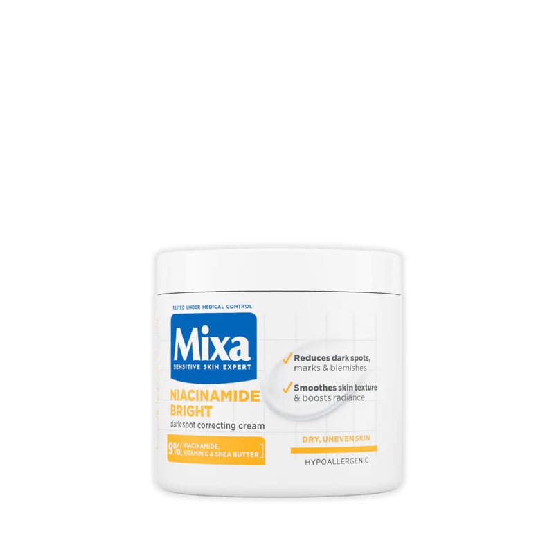 Mixa Niacinamide Bright Moisturising Anti-Dark Spot Cream Jar