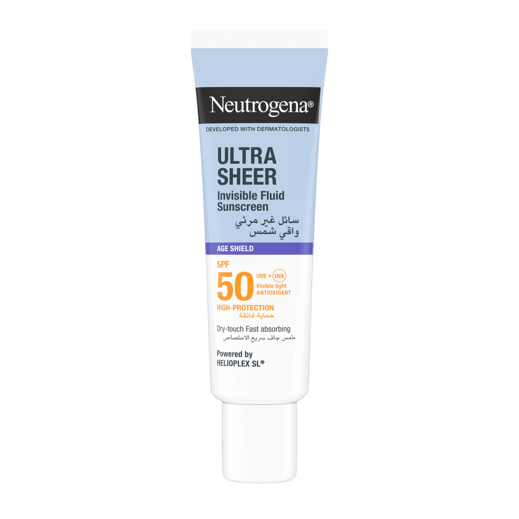 Neutrogena Ultrasheer Age Shield Fluid Sunscreen SPF 50