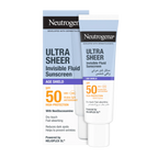 Neutrogena Ultrasheer Age Shield Fluid Sunscreen SPF 50