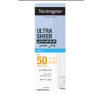 Neutrogena Ultra Sheer Invisible Cream Sunscreen SPF50