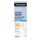 Neutrogena Ultra Sheer Invisible Fluid Sunscreen SPF50