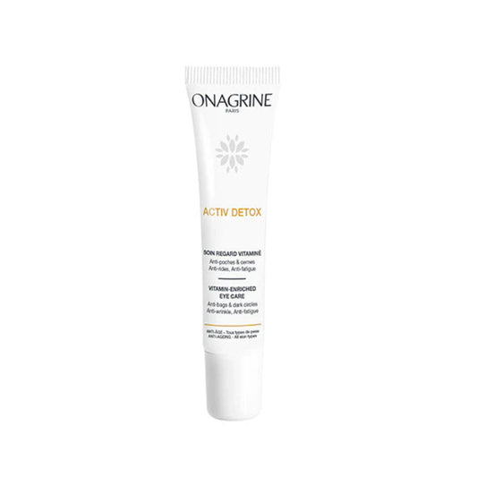 Onagrine Activ Detox eye care product on a white background