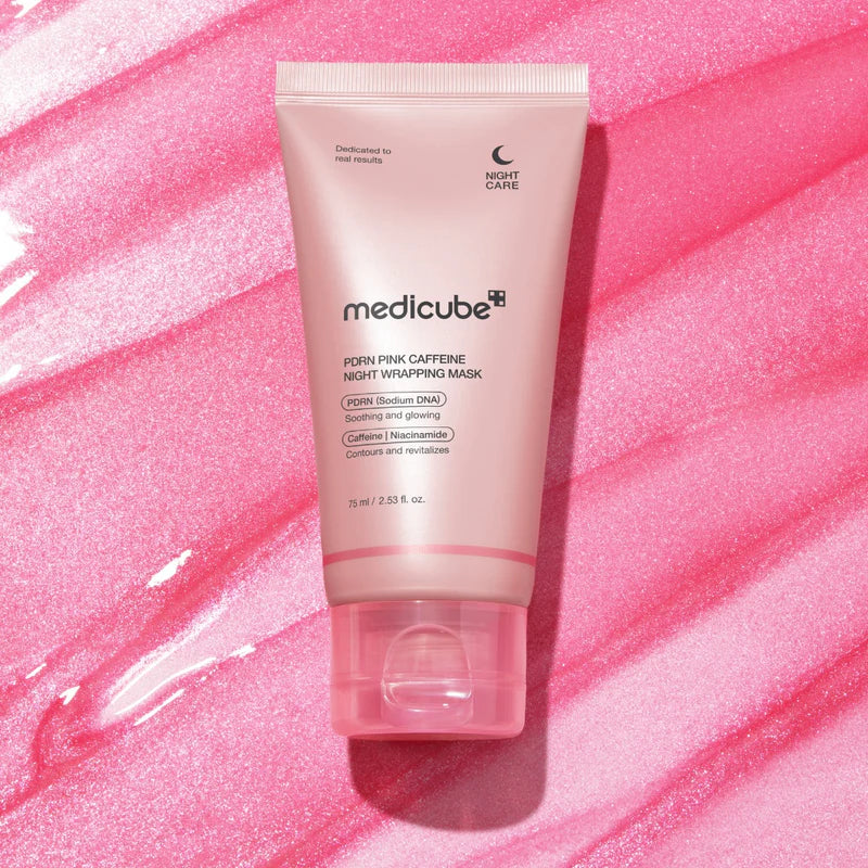 MEDICUBE PDRN Pink Caffeine Night Wrapping Mask 75ml