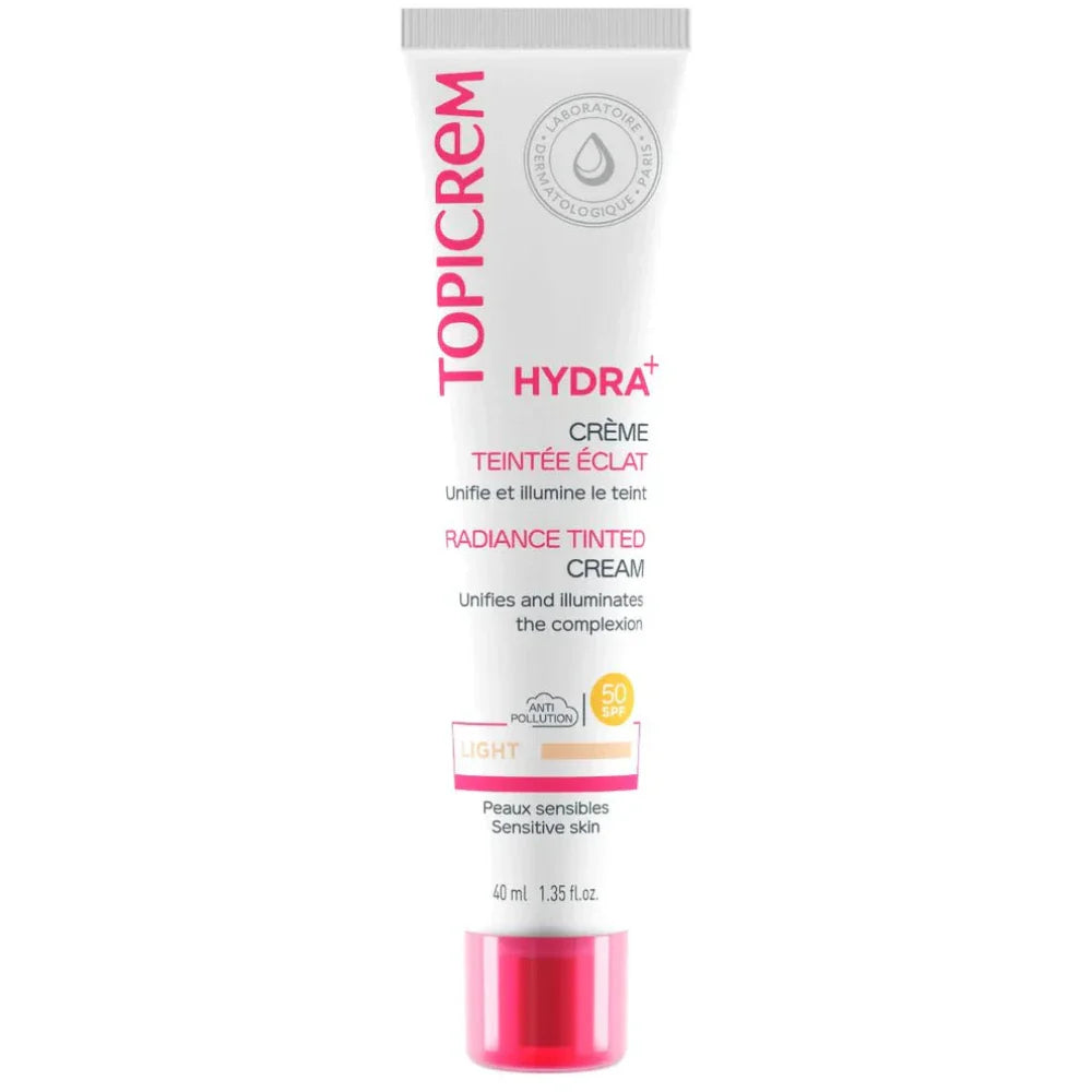 Topicrem Hydra+ radiance tinted cream spf50+ 40ml