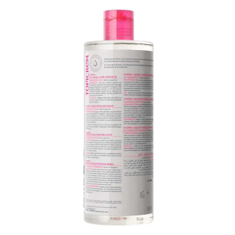 Topicrem Hydra+ gentle micellar water