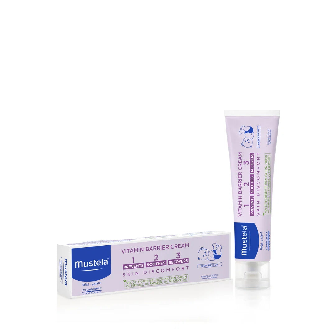 Mustela Diaper Change Vitamin 1 2 3 Barrier Cream