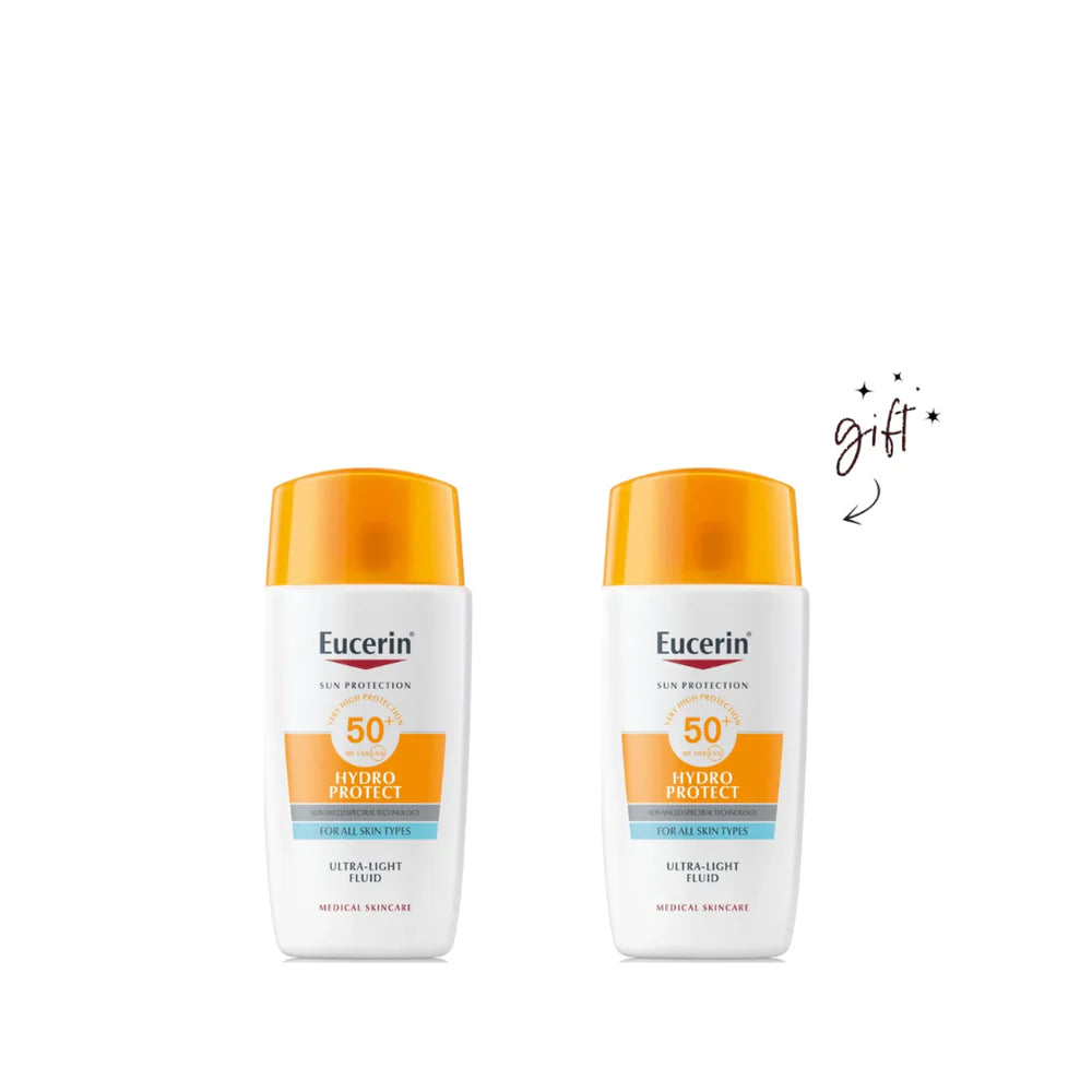 Eucerin Hydro Protect Ultra Light Fluid SPF 50+ Buy 1 Get 1 Bundle