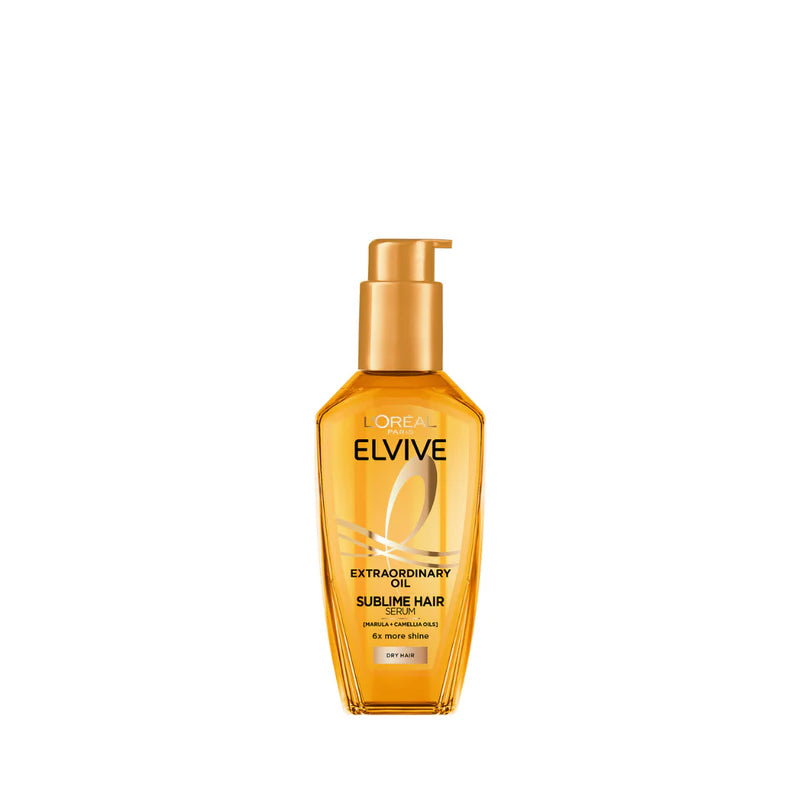 L’Oréal Paris Elvive Extraordinary Hair Oil Treatment, Non-Sticky Serum For Dry Hair 50ml