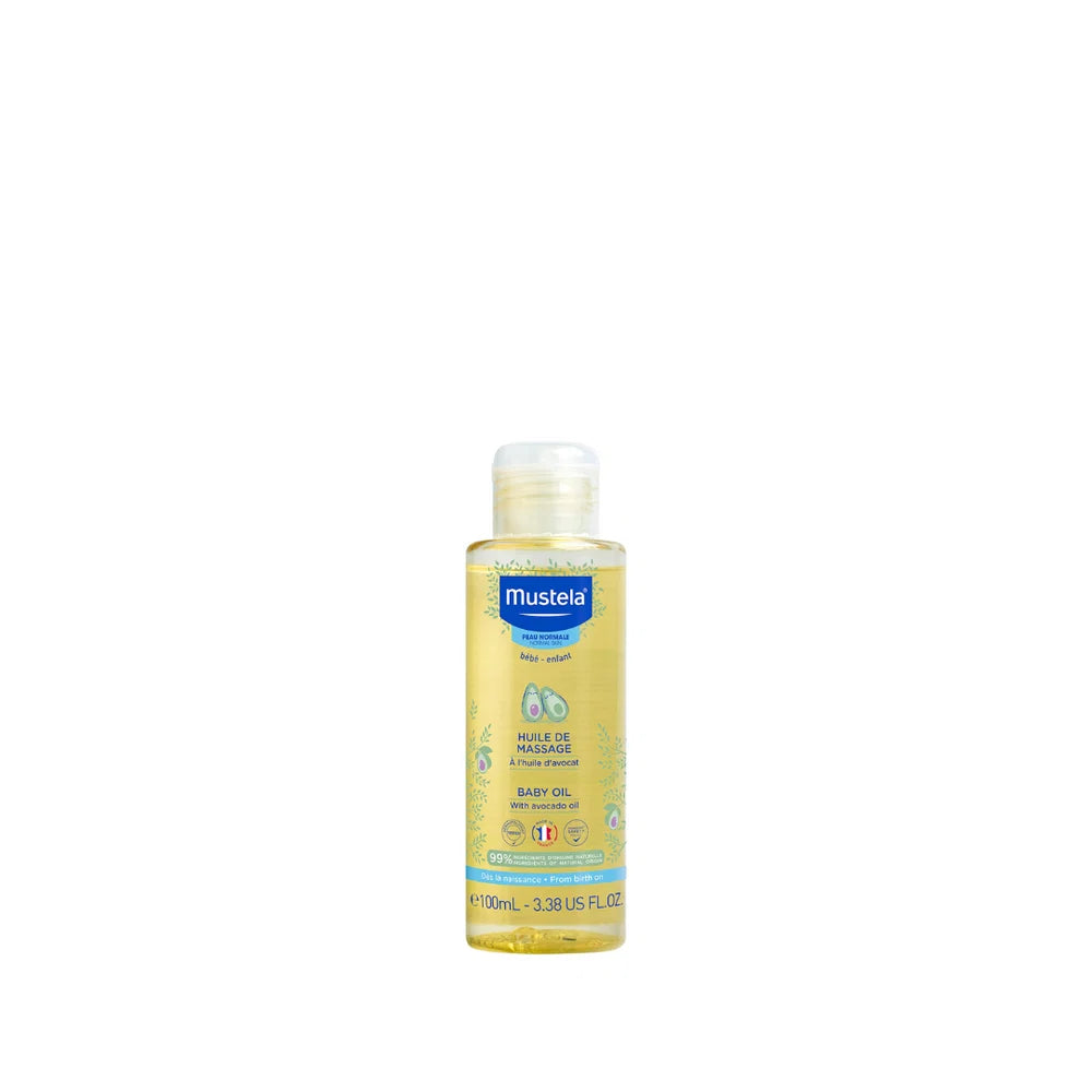 Mustela Normal Skin Baby Bath/Massage Oil 100ml