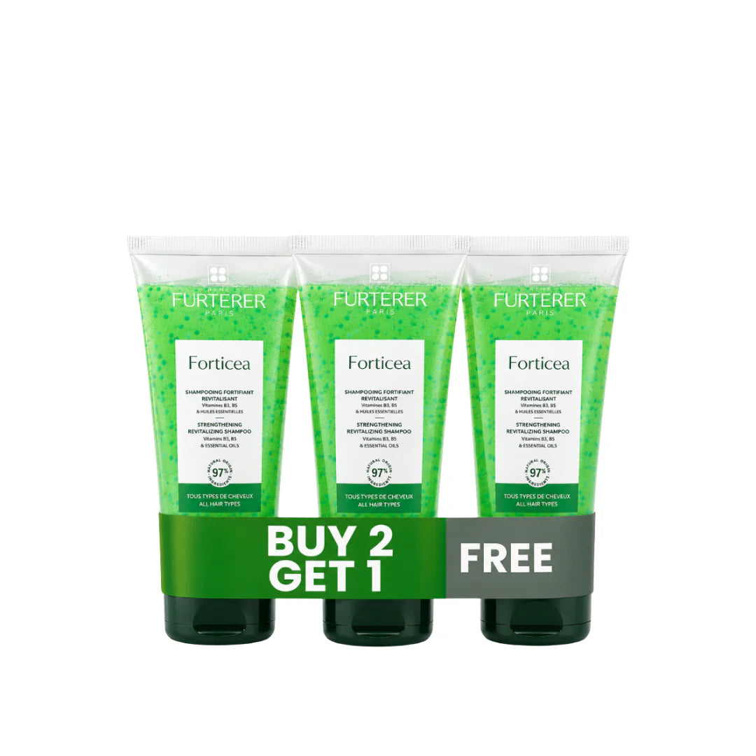 Rene Furterer Forticea Strengthening Revitalizing Shampoo Buy 2 Get 1 Free