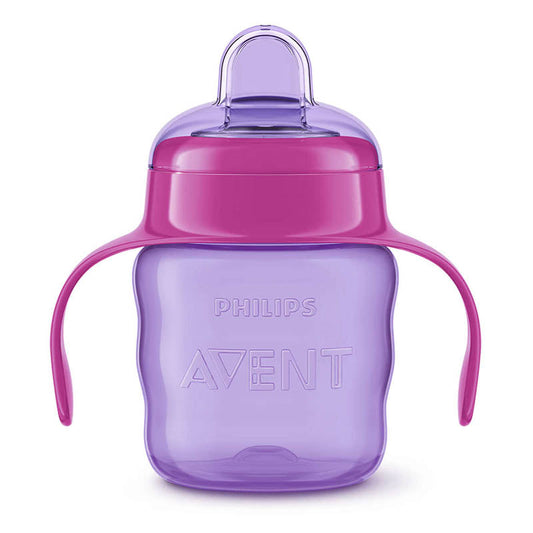 Avent Easy Sip Cup 200ml 6m+ Red and Purple - dsonline.me