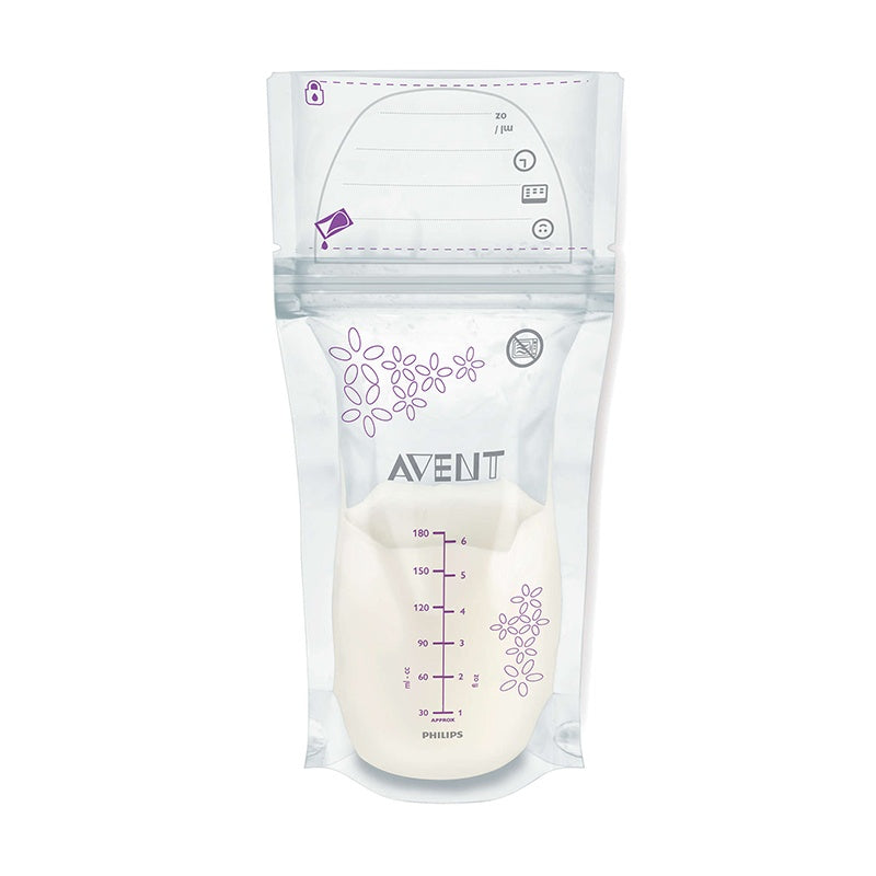 Avent 25 Breast Milk Storage Bags 180ml