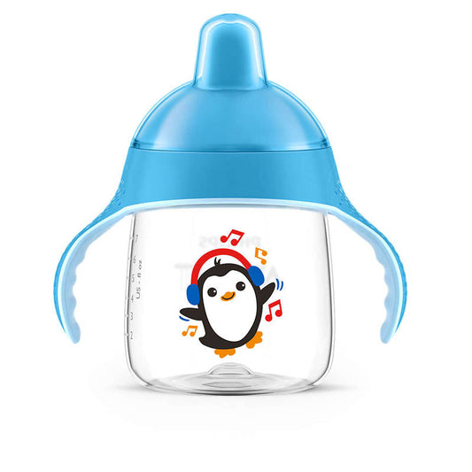 Avent Sip, No Drip Cup 260ml 12m+ Blue - dsonline.me