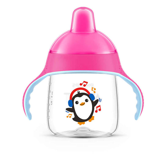 Avent Sip, No Drip Cup 260ml 12m+ Pink - dsonline.me