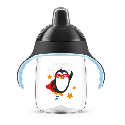 Avent Sip, No Drip Cup 340ml 18m+ Black - dsonline.me